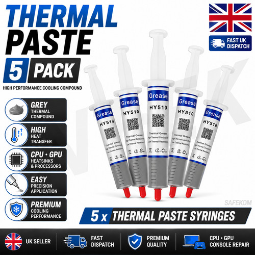 5pcs thermal paste compound - 5pcs,
