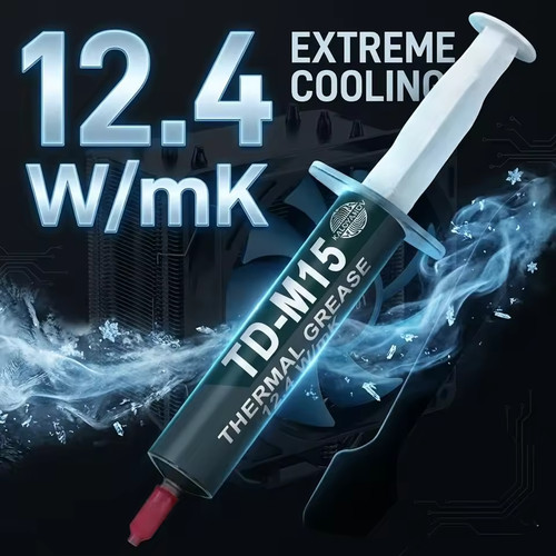 High conductivity - 12.4w/mk,